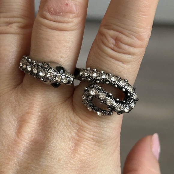 4/$50 Snake ring size 9 US double band 🐍 - Picture 4 of 7
